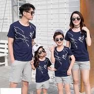 Mt/couple Family T-Shirt/Family Shirt/2-Kids Family Bird T-Shirt