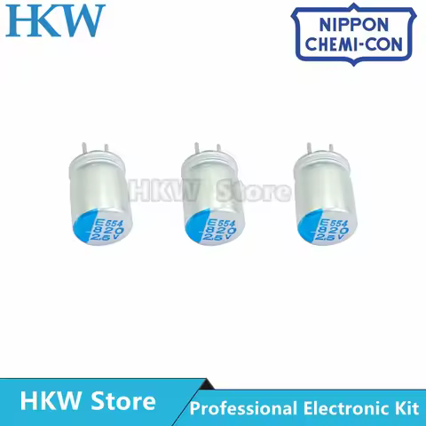 10pcs 820UF 2.5V NCC 6x8mm Super Low ESR 2.5V820uF For Motherboard VGA Solid Capacitor NIPPON CHEMI 