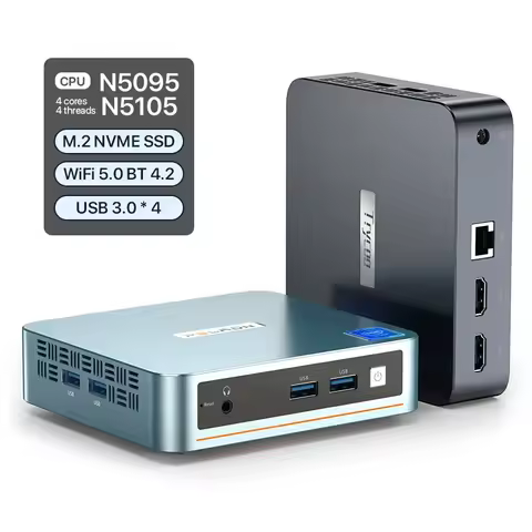 Celeron N5105/N5095 16GB DDR4 512GB SSD Educational Mini PC Wifi 5.0 BT4.2 Business Mini PC for Win 