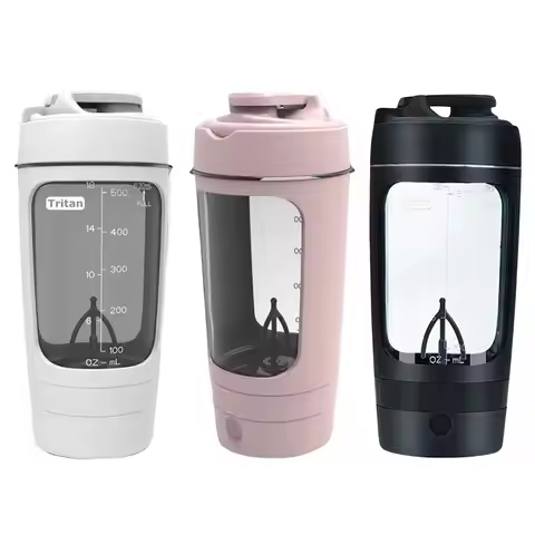 Electric Protein Powder Mixing Cup Rechargeable Automatic Shaker Bottle Made with Tritan Portable Mi