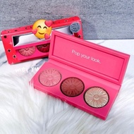 [US bill] C.li.ni.q e blush palette 3 pans