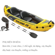 Thuyền kayak bơm hơi EXPLORER 2 người INTEX chính hãng