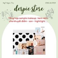 [SAMPLE] Synthesize make-up Samples Of gift Sephora Brands: Foundation, hightlight, Primer, Lipstick... Charlotte, Huda, Laura