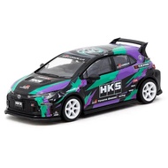 Tarmac Works 1/64-scale Toyota GR Corolla HKS Diecast - Collector Model (Parallel Import)