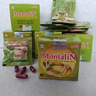 [40 KAPSUL] Jamu Montalin Pegel Linu dan Asam Urat Herbal 1 kotak 10 sachet