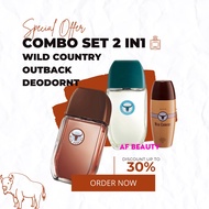 Limited Sale AVON Wild Country/Outback Combo Set 2 in 1 (Perfume 100ml/Deodorant 40ml)