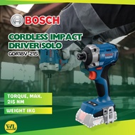 BOSCH GDR18V-215 18V Cordless Impact Driver (Without Battery & Changer) Drill