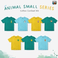KATUN BOYS' DISTRO T-SHIRT COMBED COTTON 30 HLO KIDZ SMALL ANIMAL LOGO PICTURE