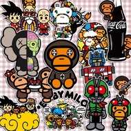 BAPE Baby Milo Cartoon Stickers – Trendy Decals