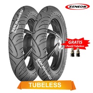 Zeneos Zn 88 Package Zn88/ size 70/90-14 & 100/70-14 Mio Z Tubeless Automatic Motorcycle Tire Soul G