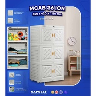 Cabinet Napolly Lemari Napolly Mini Cabinet 3 susun - MCAB 36 ION Furniture