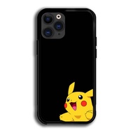 Casing Case iPhone 13 12 11 Pro Max, 13 12 Mini, XR, XS Max, X XS, 7 8 Plus Pokemon Pikachu ST0044