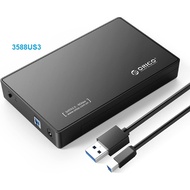 ORICO 3588US3 Tool Free Screw-Less USB 3.0 3.5-inch External Hard Drive Enclosure Adapter Case for SATA HDD and SSD