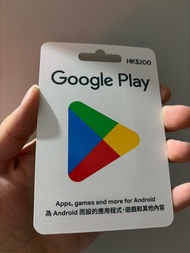Google Play HK$200 Gift Card