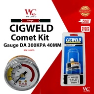 CIGWELD Comet Kit Gauge DA 300KPA 40mm