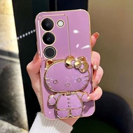 เคสโทรศัพท์ สำหรับรุ่น  VIVO Y04S Y04 Y29S   ฝาหลัง ขาตั้ง  คิตตี้ Kitty กันกระแทก ตั้งได้  พร้อมตัว
