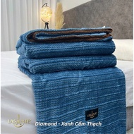 Lasante Diamond 2-layer fleece blanket, 2m x 2.3m, weight 2.2kg