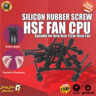Hsf Fan Cpu Casing & Watercooling Screw Silicon Rubber Screw Silent Anti Vibration Shock Absorber
