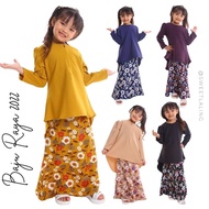 Baju Raya Budak Perempuan 2024 | Baju Kurung Budak Design Kurung Moden Fish Tail Yang Comel