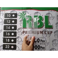 CUP 22oz RBL 8 grams contains 20 slops (50 pcs/slop)
