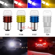 🔥Limited Offer🔥  Car &amp; Motor Tail Light Brake Light Signal Bulb Backup Light 3smd LED 1156 1157 T20 P21W W21W/5W P21/5W