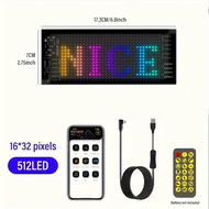 LED car flexible screen wireless APP flexible display screen rear window flexible LED display screen