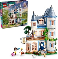 LEGO Friends Castle Bed and Breakfast Hotel Playset for Kids ages 12 and Up, with 4 Mini Dolls, a Do