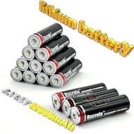 USB charging lithium battery AA rechargeable battery 1.5V constant voltage lithium battery large cap