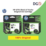 ORIGINAL HP 67 / 67 XL  Black & Tri-Colour Ink Cartridge