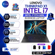Lenovo Thinkpad X1 Carbon i7 11th Gen 13" Slim Lightweight Business Laptop 16GB RAM 1TB SSD M.2  1 Y