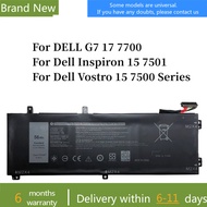 4K1VM Laptop Battery For Dell G7 17 7700 0W62W6 0NCC3D V0GMT P46E XYCW0