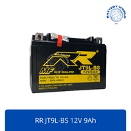 แบตเตอรี่ RR JT9L-BS สำหรับ Honda CB400F, CBR600, NT650, NX650 / Kawasaki KLX650, KZ750, Z100, ZX900