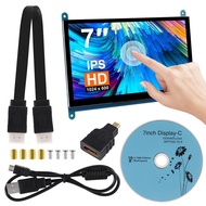 7 Inch IPS Touch Screen Display 1024×600 Capacitive Screen HDMI HD Screen Full View Color LCD Liquid