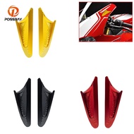 HOT SALE Rear View Mirror Code Polished Mirror Block Off Base Plates for Ducati PANIGALE899 1199 2012-2015