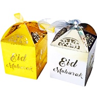 Ramadan Decoration Gift Box Eid Mubarak Decor Hari Raya Gift Box Murah Aidilfitri Packaging Door Gift Bag