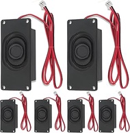 GERUI 6 x Speakers 3 Watt 8 Ohm with JST-PH2.0 Interface for Arduino Raspberry Pi Small Electronic D