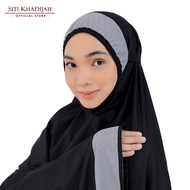 Siti Khadijah Telekung Broderie Yuzuk in Black