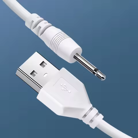 USB DC 2.5 Vibrator Charger Cable Cord for Rechargeable Adult Toys Vibrators Massagers Accessories U