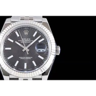 Datejust 41mm 126334 SS 904L Grey Dial Swiss 2824