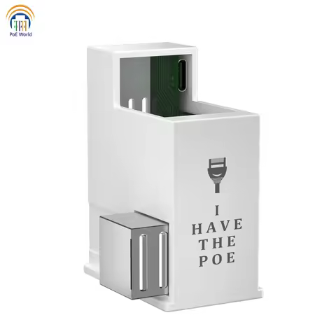 AF-USBC-JB PoE to USB-C Adapter Deliver 10W Power and 10/100m Ethernet Data to iPad Air, Surface Go 