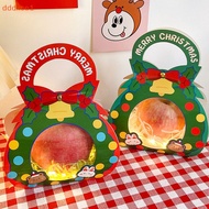 [dddxce1] Christmas Apple Packaging Box Christmas Eve Apple Gift Box Paper Box Gingerbread Candy Gift Box Small Gift