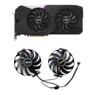ASUS/ASUS RX6600 6600XT 6650XT 6700XT 6750XT DUAL Snow Leopard Graphics Card Fan