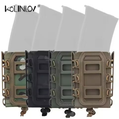 5.56mm 7.62mm Fast Mag Pouch Molle Belt Tactical Vest Scorpion Softshell Magazine 2.0 Gen for AK AR 