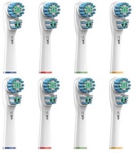 K-MART - 【4個x2】EB-417/ SB-417 代用牙刷頭 (非原廠) 磨毛杜邦刷電動牙刷替換頭 適用于Oral B電動牙刷