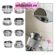 WHITESHIRT Water Filter Adapter, 18/20/22/24mm To 22mm With Washer Faucet Adapter Set,  Metal Faucet