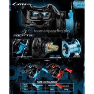Fishing Rod - KTN Reptile SE Reel Baitcasting BC 6+1 BB Drag 10kg Gear 7.5:1 Drag Clicker Aluminum