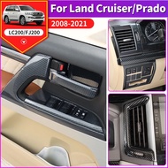 For 2008-2021 Land Cruiser 200 LC200 Interior Design Accessories Upgrade Decorative Car Door Carbon 