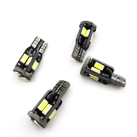 4x Car T10 LED W5W 2825 Interior Light Bulb for Peugeot 208 207 308 RCZ 408 407 307 206 for Citroen 