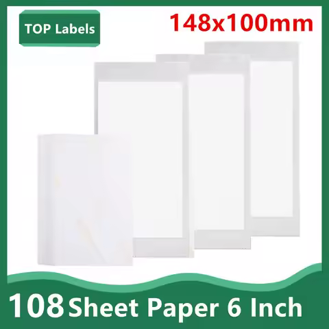 6 inch Compatible for Canon KP-108IN Color Photo Paper Set 4 x 6 For Selphy CP1300 CP1000 CP1200 CP9