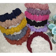 KOREAN headband - Nagita/ headband scrunchie headband ruffle headband accessories cloud headband